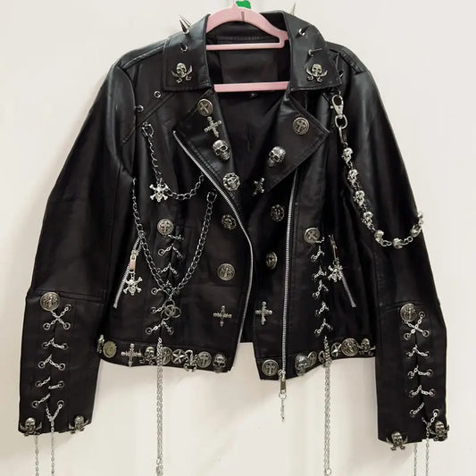 Punk Rock Leather Jacket