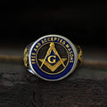 Eye of Providence 316l Stainless Steel Masonic Ring