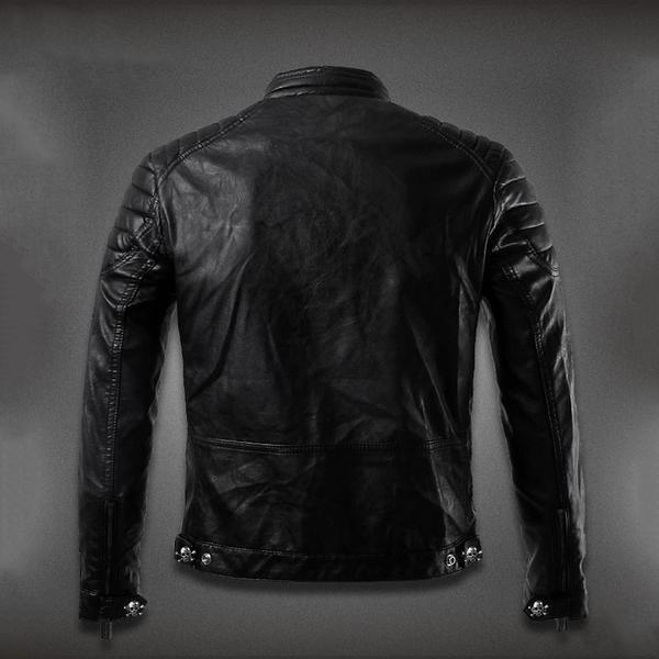 Skull Leather Jacket