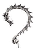 Jormungand Rune-inspired Dragon Ear Wrap for Left Ear