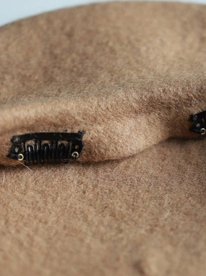 Lace Up Beret