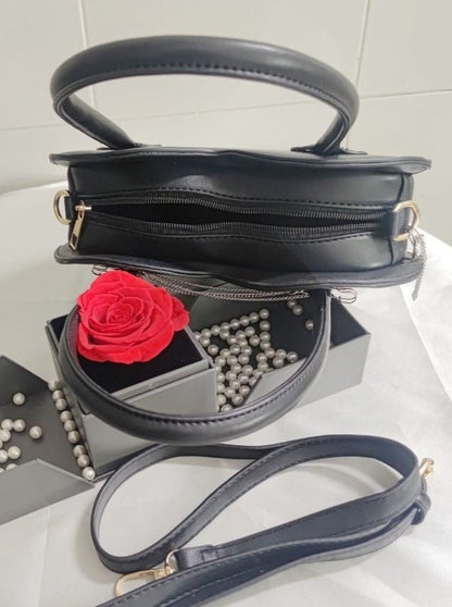 Cross Chain Heart Bag
