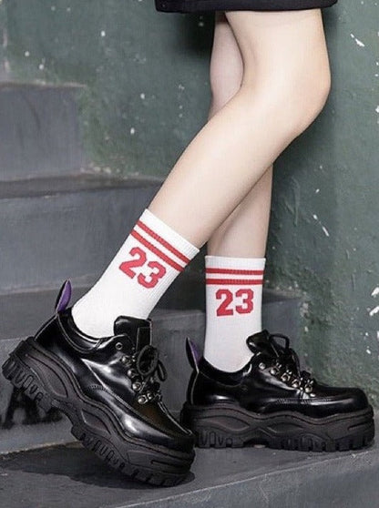 Lace-up Dark Night Power Sole Sneaker