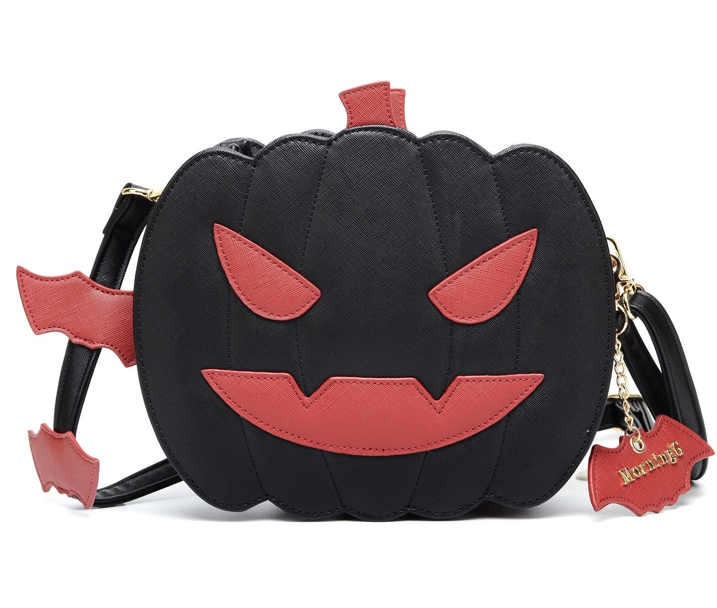 Bat Motif Pumpkin Bag