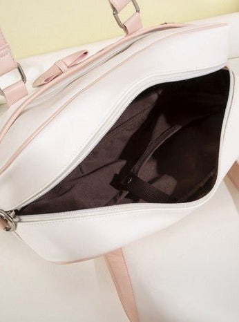 Pastel Bow Bag With Pass Case