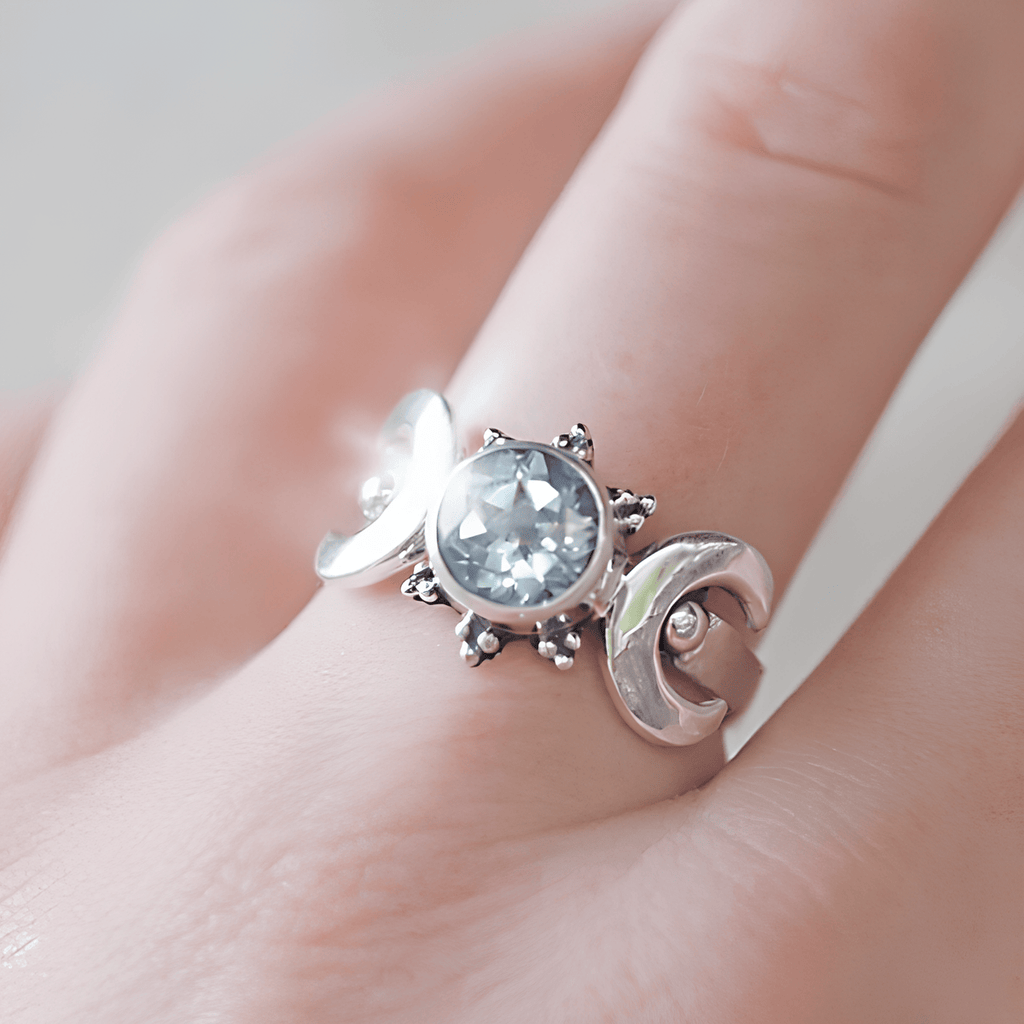 The Mystic Moon Goddess Ring