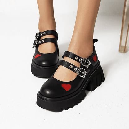 Punk Heart Boots 2