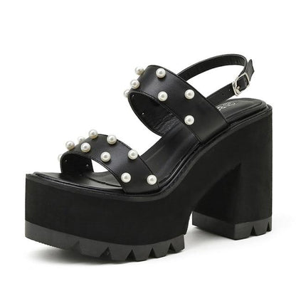 Retro Pearl Sandals