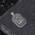 Retro Square Thor's Hammer Stainless Steel Viking Pendant