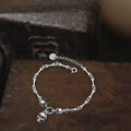 Skull Bones Sterling Silver Bracelet