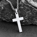 Stainless Steel Cross Pendant Necklace for