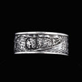 Stainless Steel Owl Ring