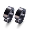 Stainless Steel Stud Earrings / Cool Jewelry Gift for and in Alternative
