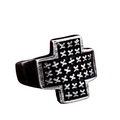 Stylish Stainless Steel Ring of Cross Shaped / Jewelry