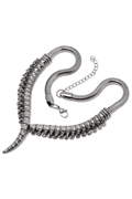 Thoracic Vertebrae-inspired Spine Collar Necklace