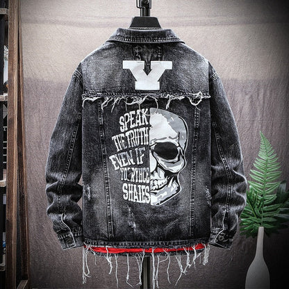 Skull Denim Jacket