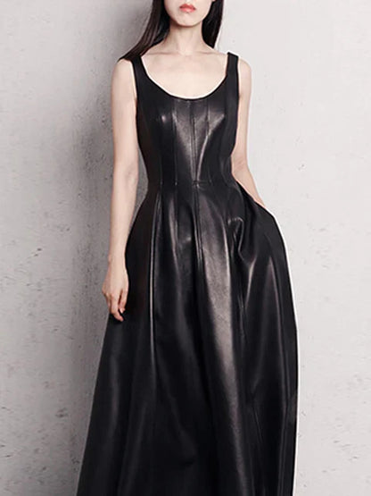 Leather Dress