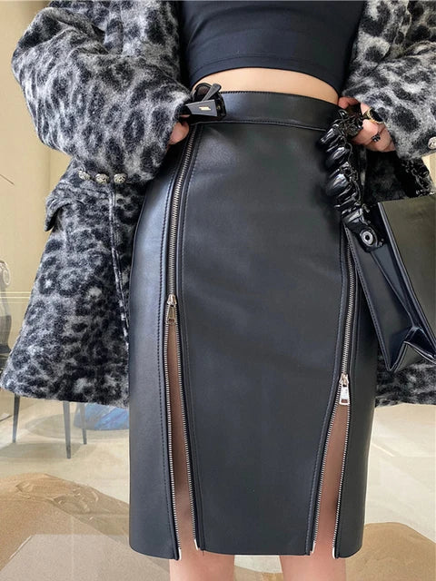 Leather Skirt