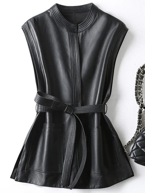 Leather Vest