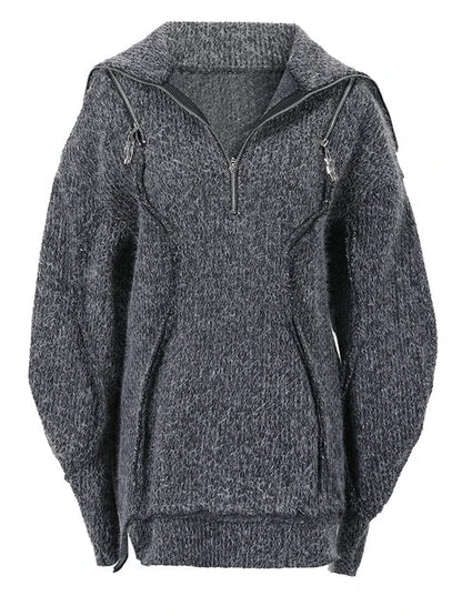 Knitted Sweater Gray