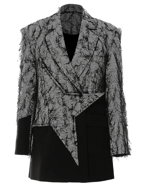 Loose Fit Jacket Gray