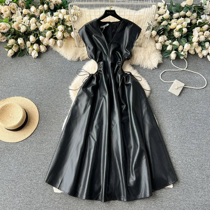 Leather Dress