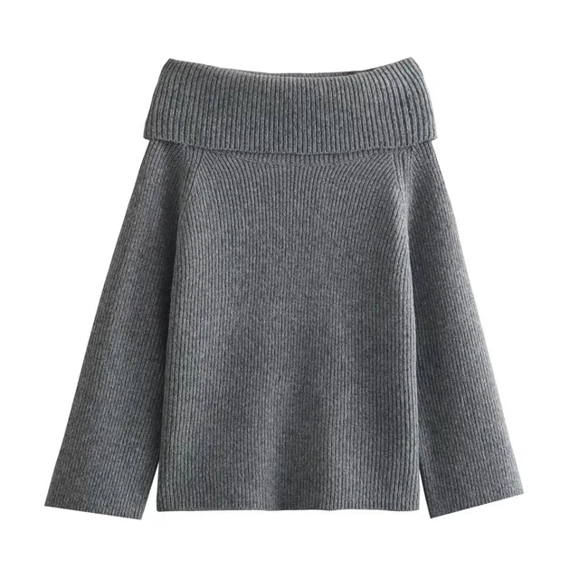 Knitted Pullover Black