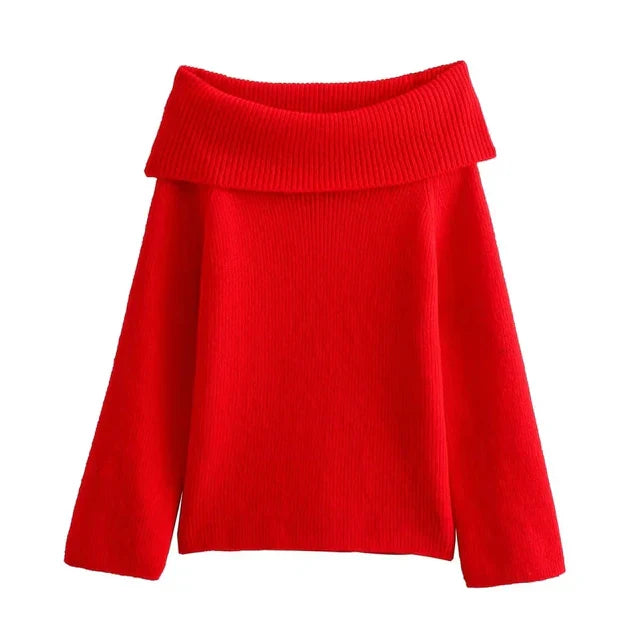 Knitted Pullover Black