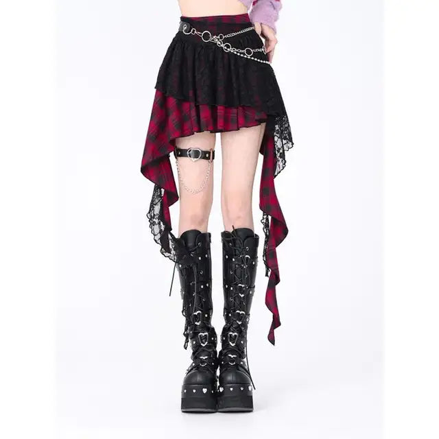 Plaid Skirt