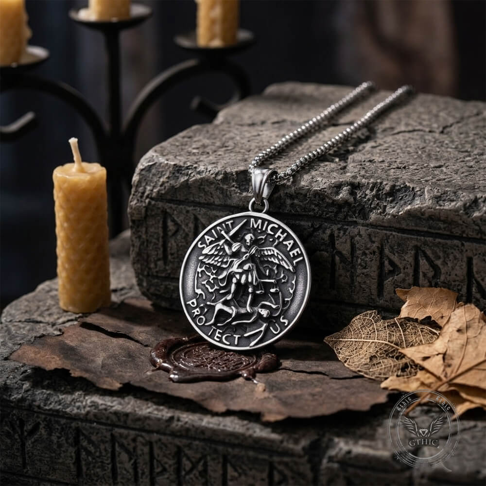 St. Michael Archangel Stainless Steel Sacred Pendant
