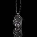 Wendigo Skull Sterling Silver Pendant