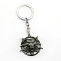 Witcher Wild Hunt Wolf Zinc Alloy Key Chain