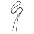 Wolf Head Choker Necklace Pendant / Woven Rope Statement in Alternative